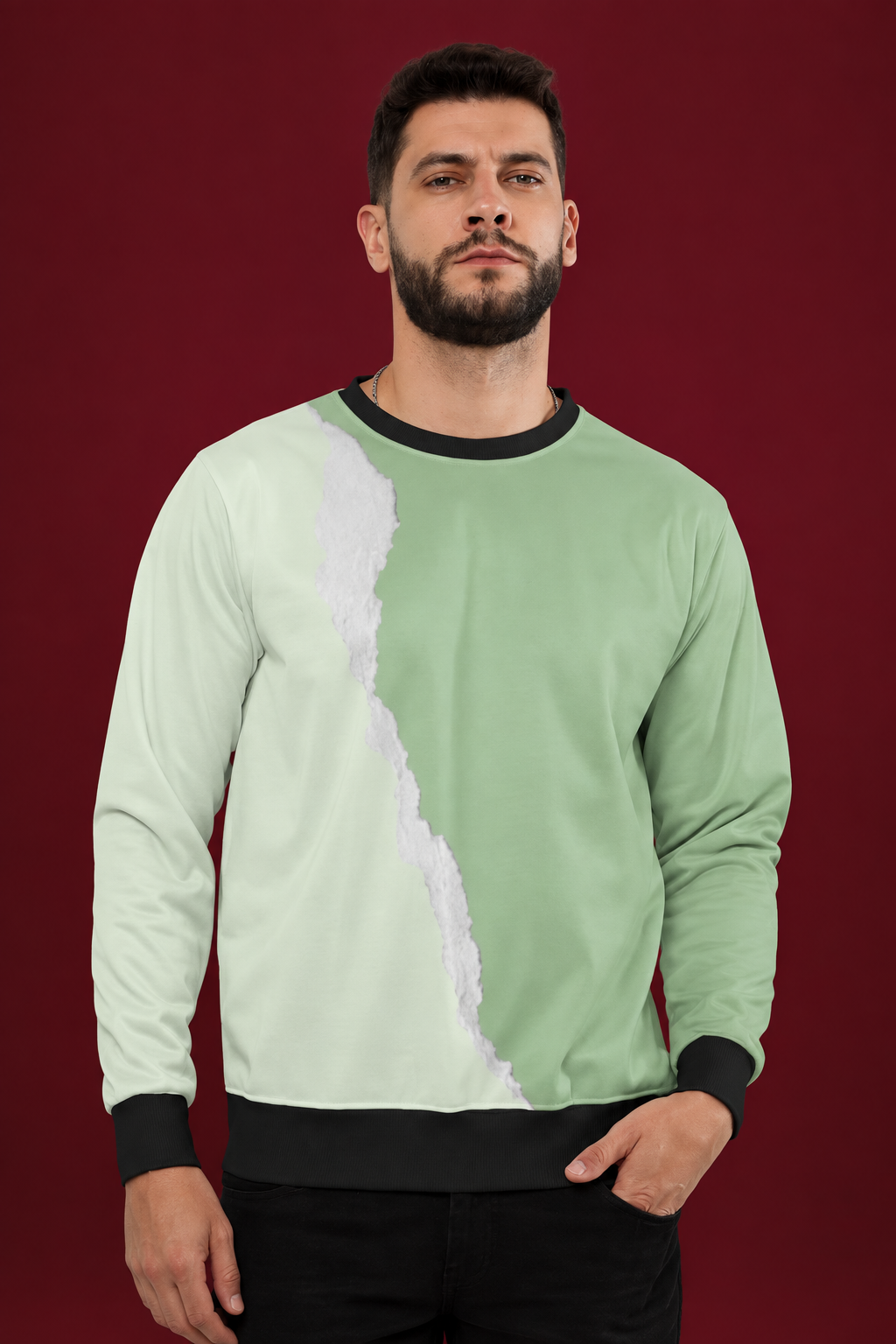 Snuggle Spot Soft Green Meadow Unisex Sweatshirt