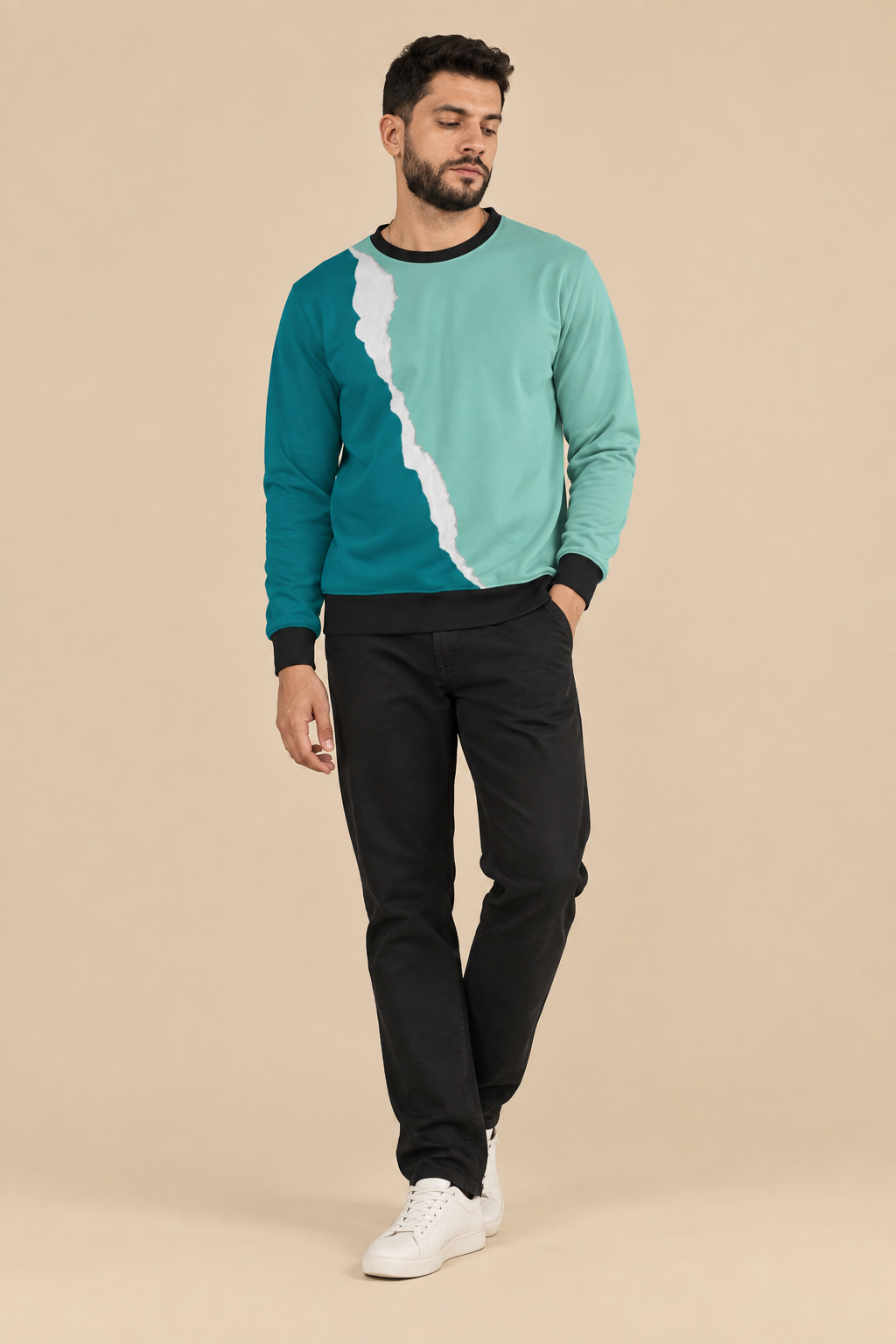 Snuggle Spot Aqua Serenity Unisex Sweatshirt