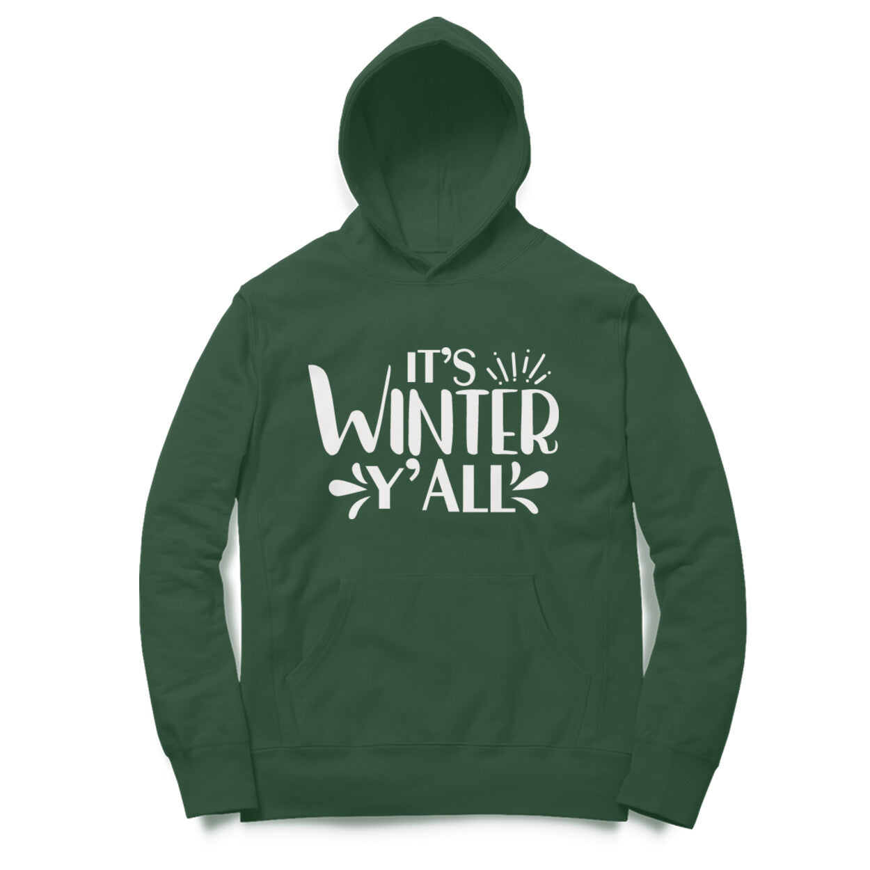 Its Winter Y All Darker Shade Hoodie for Women