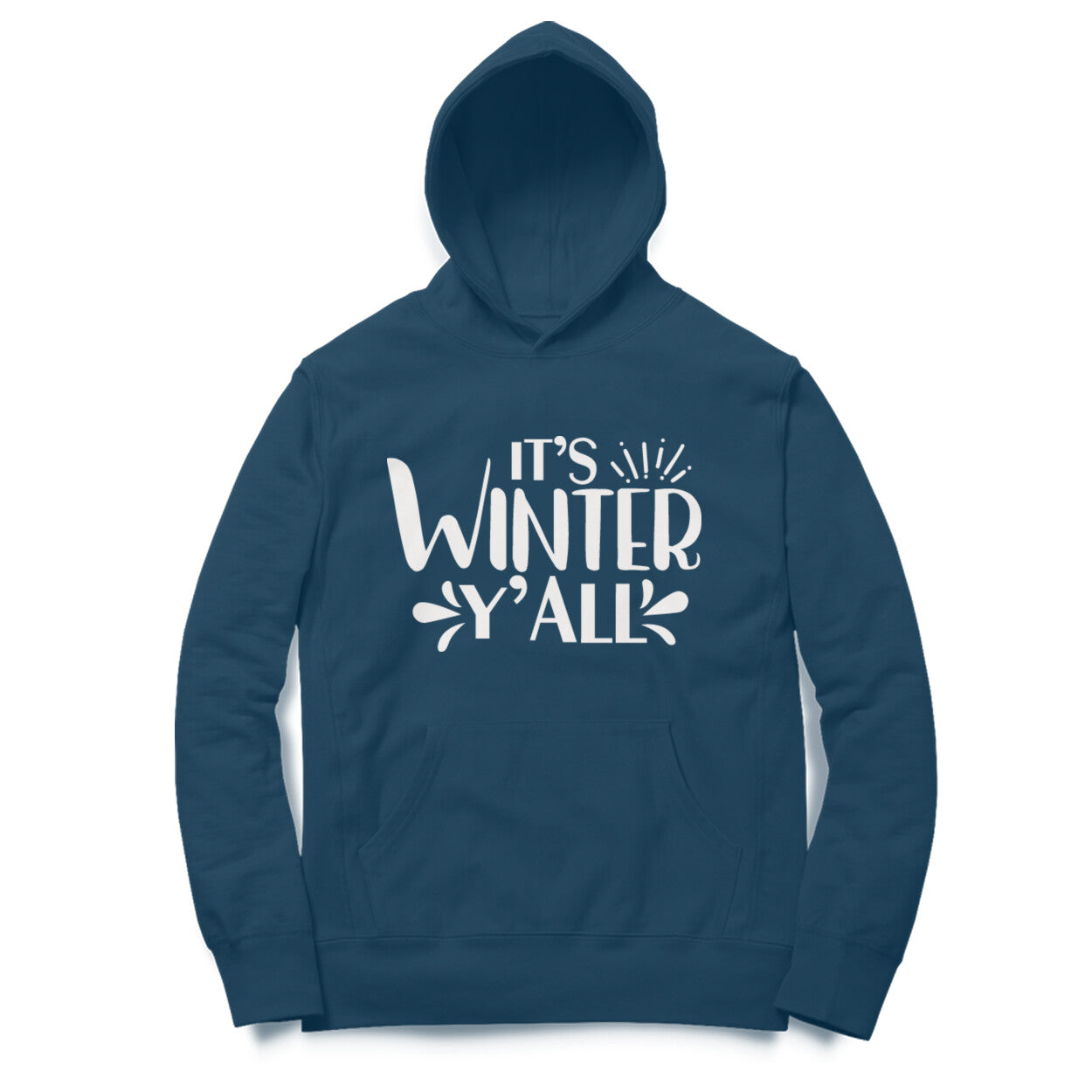 Its Winter Y All Darker Shade Hoodie for Women