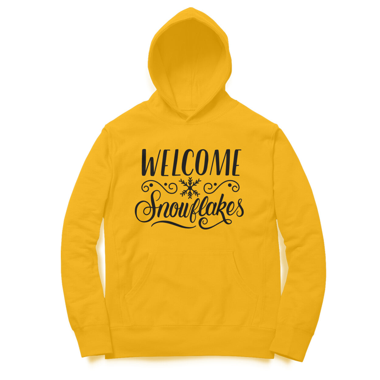 Welcome Snowflakes Hoodie for Women