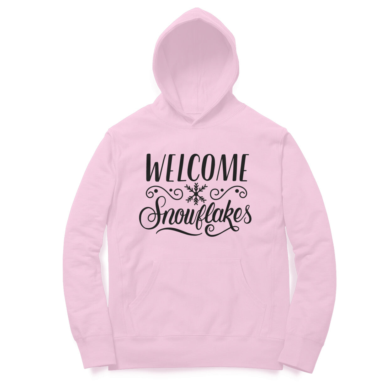 Welcome Snowflakes Hoodie for Women