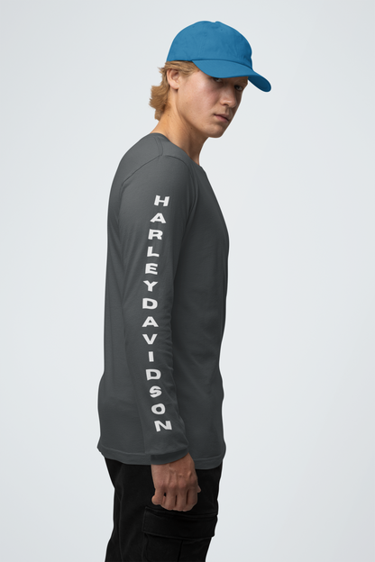 Steel Grey Men's Bike Rider T-shirt