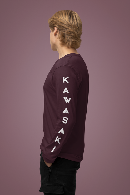 Merlot Color Men's Bike Rider T-shirt