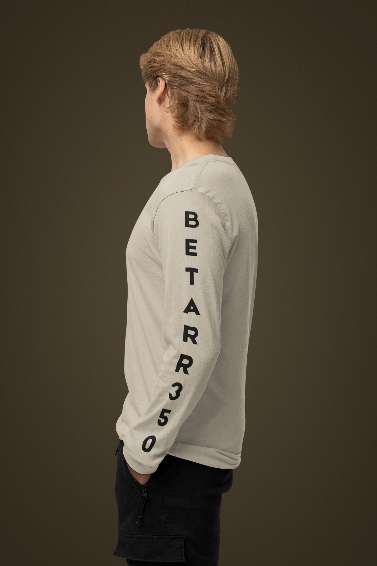 Wood Color Men's Bike Rider T-shirt