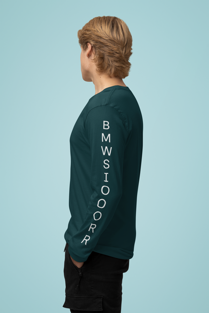 Petrol Blue Men's Bike Rider T-shirt